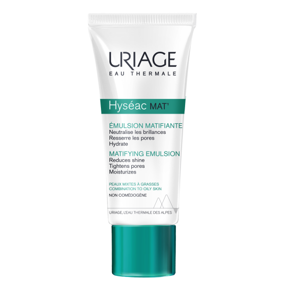 Uriage hyseac мат матираща емулсия 40мл - Снимка 2 от 4