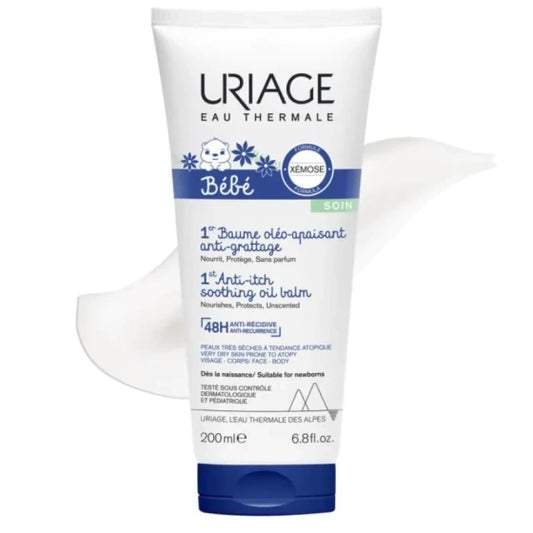 Uriage 1ere успокояващо олио-балсам за бебета 200мл (суха кожа) - Снимка 1 от 2