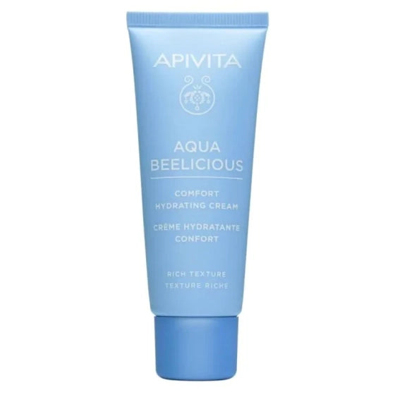 Apivita aqua beelicious хидратиращ крем с богата текстура с мед и цветя 40мл - Снимка 1 от 2