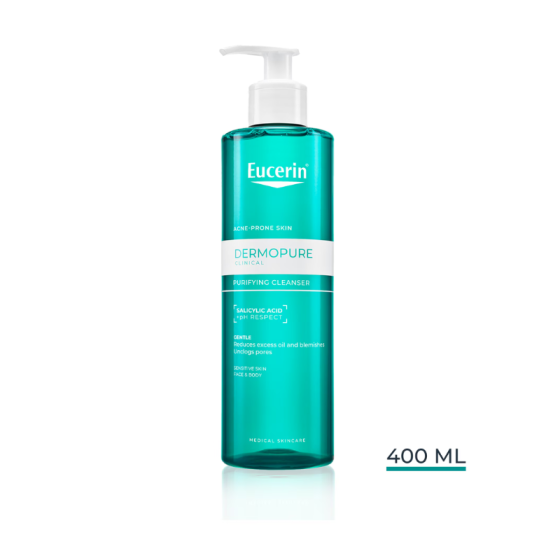 Eucerin Dermopure clinical измивен гел 400мл 367151 - Снимка 1 от 2