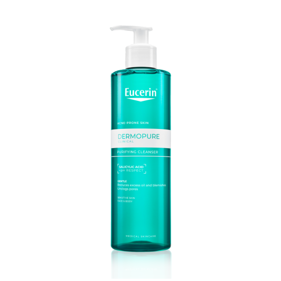 Eucerin Dermopure clinical измивен гел 400мл 367151 - Снимка 2 от 2