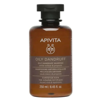 compare product Apivita шампоан против мазен пърхот с бяла върба и прополис 250ml