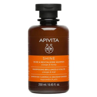 Apivita shine & revitalizing ревитализиращ шампоан с портокал и мед 250ml - Снимка 1 от 2
