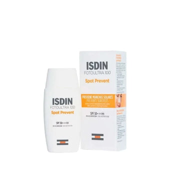 compare product Isdin Fotoultra 100 Spot prevent Слънцезащитен флуид против пигментни петна SPF50+ 50мл