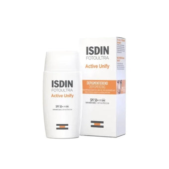 compare product Isdin Fotoultra 100 Active Unify Слънцезащитен флуид с депигментиращо действие SPF50+ 50мл
