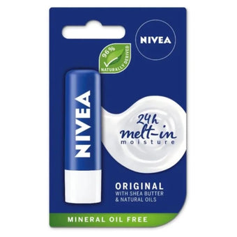 compare product Nivea балсам за устни класик 4,8гр /85061/