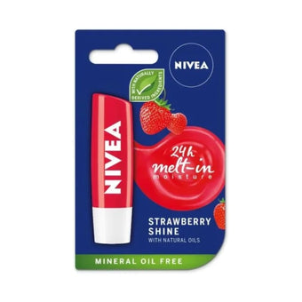 compare product Nivea балсам за устни ягода 4,8гр /85083/