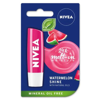 compare product Nivea балсам за устни диня 4.8гр