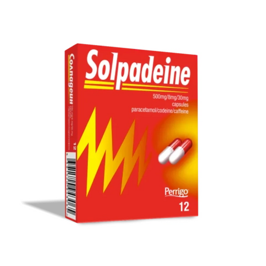 SOLPADEINE Солпадеин капсули при висока температура и болка х12