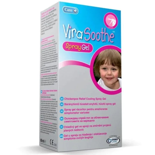 VIRASOOTHE Вирасут спрей гел с охлаждащ ефект при варицела 60мл