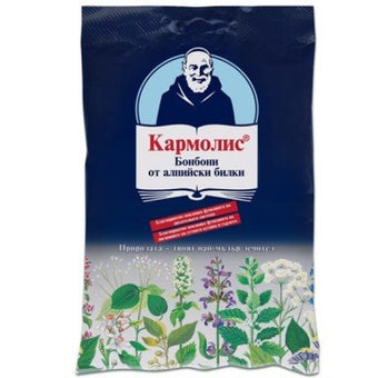 compare product Бонбони кармолис със захар 75гр /сини/