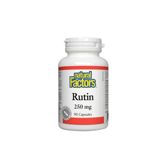 NATURAL FACTORS Рутин капсули за сърцето и кръвоносните съдове 250мг х90 Natural Factors