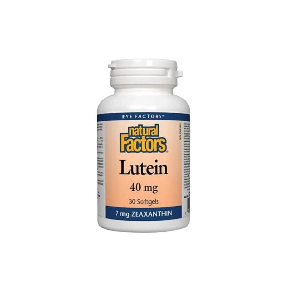 NATURAL FACTORS Лутеин капсули за добро зрение 40мг х30 Natural Factors