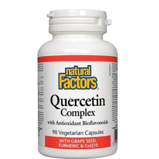 NATURAL FACTORS Кверцетин комплекс за антиоксидантна защита  466мг х90 Natural Factors