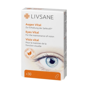 compare product LIVSANE Eyes Vital за зрението 30 капсули