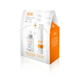 compare product Комплект Avene HAB3 Серум концентрат 30мл + Антиейдж флуид SPF50 40мл