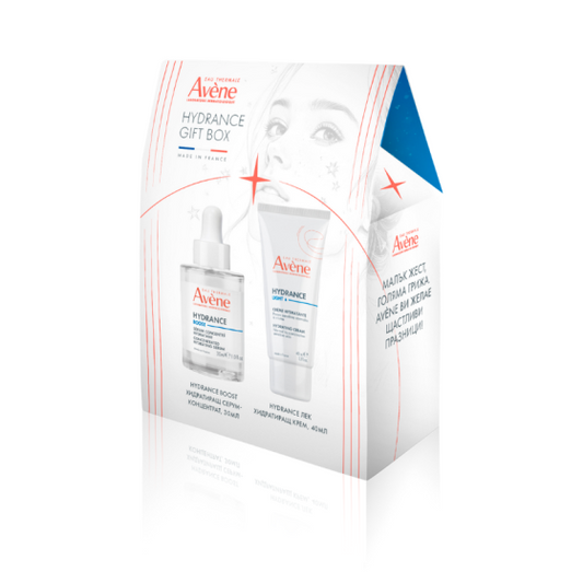 AVENE Комплект Avene Hydrance Лек хидратиращ крем 40мл + Hydrance Boost Серум концентрат 30мл