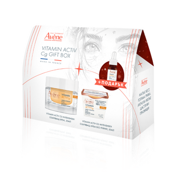 compare product Комплект Avene VACg Озаряващ крем 50мл + Озаряващ крем еко-рефил 50мл + Серум 10мл мини