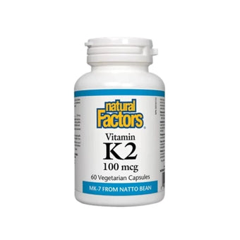 compare product Витамин K2 (MK-7) капсули за здрави кости и зъби 100мкг х60 Natural Factors