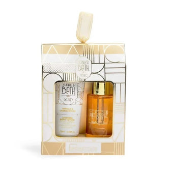 compare product IDC Institute Подаръчен комплект 42251 Scented Bath Gold 2 части