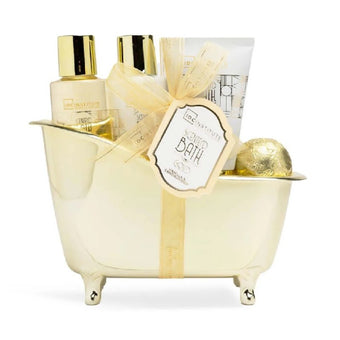 compare product IDC Institute Подаръчен комплект 42255 Scented Bath Gold 4 части