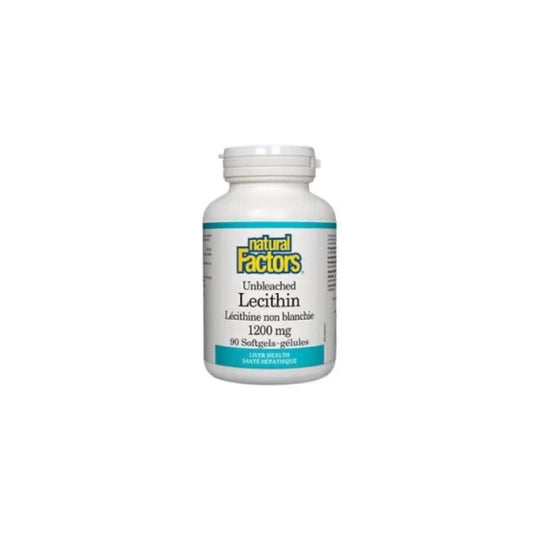 NATURAL FACTORS Лецитин капсули срещу висок холестерол 1200мг х90 Natural Factors