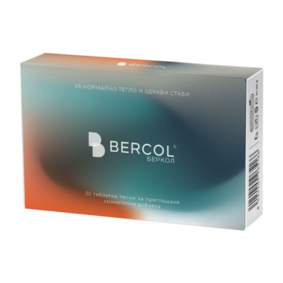 benu Bercol за нормално тегло и стави 30 таблетки Naturpharma