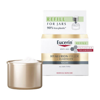 compare product Eucerin Hyaluron-Filler+Elasticity Нощен крем за лице 50мл пълнител