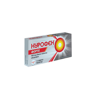 compare product Нурофен Форте таблетки при болка и температура 400мг х12