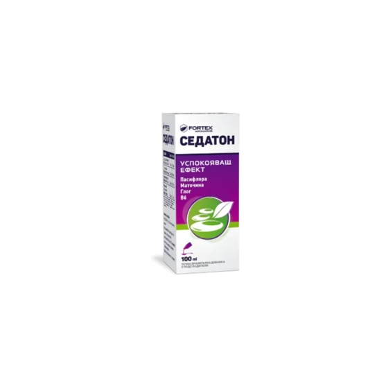 SEDATON Седатон сироп с успокояващ ефект 100мл Fortex