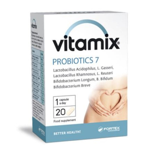 Vitamix Витамикс Пробиотици 7 капсули за здравето на стомашно-чревната флора х20