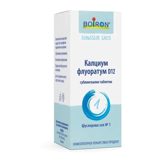 BOIRON Шуслерова сол boiron 1 калциум флуоратум d12 таблетки х80