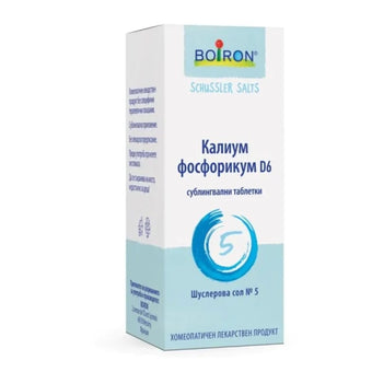 compare product Шуслерова сол boiron 5 калиум фосфорикум d6 таблетки х80