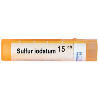 compare product Sulfur iodatum 15 ch