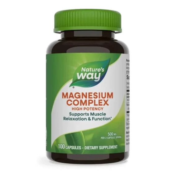 NATURES WAY Магнезиев комплекс капсули в подкрепа на сърцето 250мг х100  Nature's Way