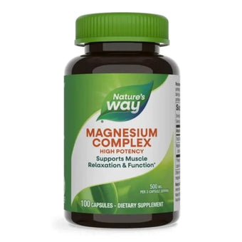 compare product Магнезиев комплекс капсули в подкрепа на сърцето 250мг х100 Nature's Way