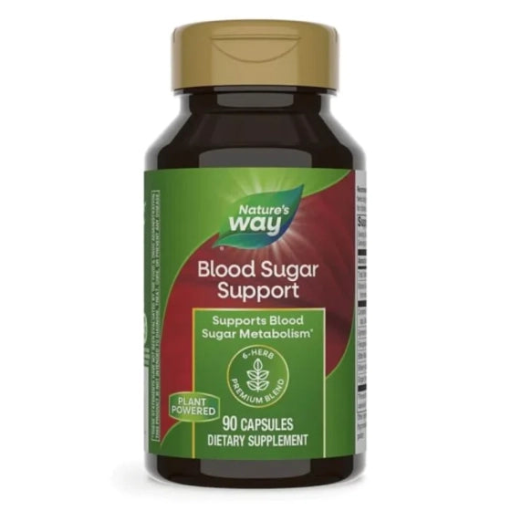 NATURES WAY Blood Sugar капсули за контролиране нивата на кръвната захар х90 Nature's Way