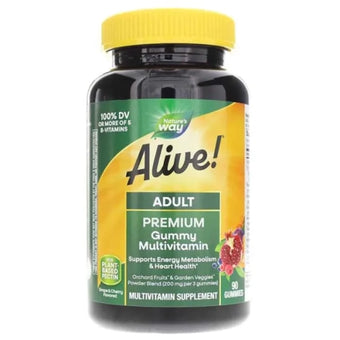 compare product Alive Мултивитамини за възрастни желирани таблетки х90 Nature's Way