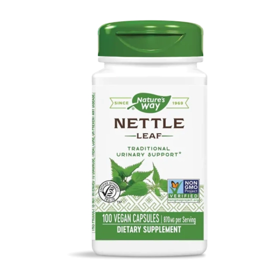 NATURES WAY Коприва капсули за здрав уринарен тракт и кръвоносна система 435мг х100 Nature's Way