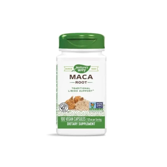 NATURES WAY Мака (корен) капсули за тонус и енергия 525мг х100 Nature's Way