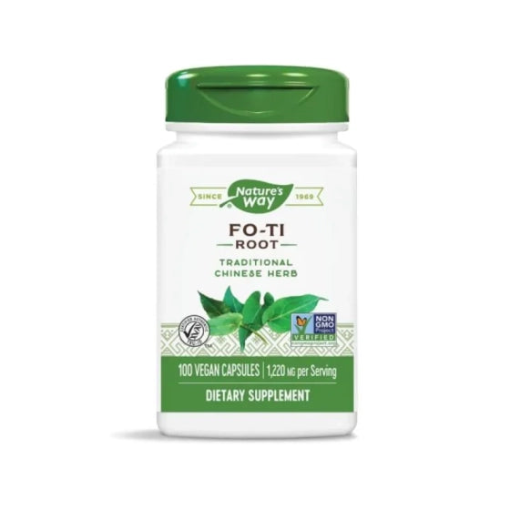NATURES WAY Фо-ти (корен) капсули за имунитет 610мг х100 Nature's Way
