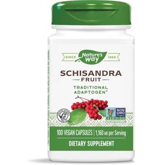 compare product Шизандра капсули за антиоксидантна защита и висок имунитет 580мг х100 Nature's Way