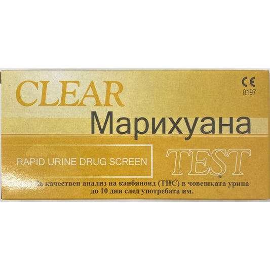 ABOPHARMA Тест за наркотици марихуана лента clear