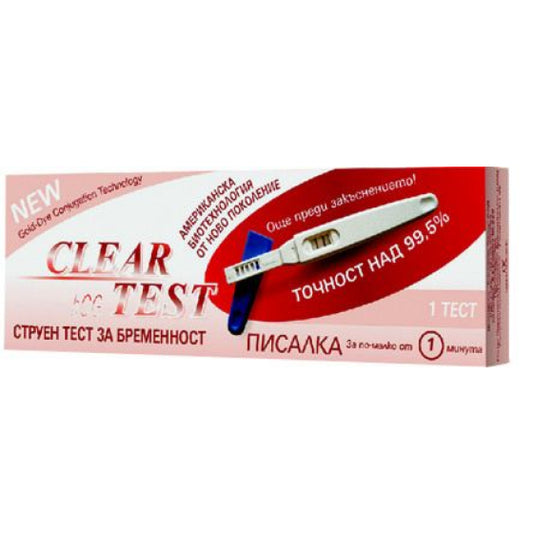 ABOPHARMA Тест за бременност писалка clear