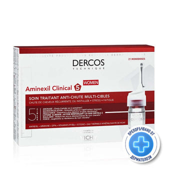 compare product Vichy dercos aminexil clinical 5 косопад при жени 21дози х 6мл 522786