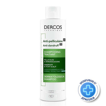 compare product Vichy dercos шампоан против пърхот мазен скалп 200мл. 330286