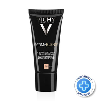 compare product Vichy dermablend фон дьо тен 25 флуид коригиращ 30мл./натюр/ 316600