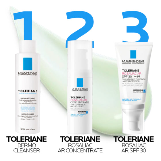 La Roche-Posay Toleriane Rosaliac AR Concentrate Коригираща хидратираща грижа 40мл 807043 - Снимка 6 от 7