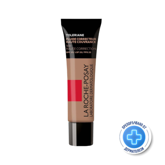 La roche-posay toleriane фон дьо тен флуид 15 коригиращ за лице SPF25, пълно покритие 30мл 863988 - Снимка 2 от 2