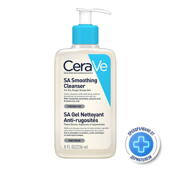 compare product Cerave sa изглаждащ измиващ гел за лице и тяло, суха и груба кожа, 236 мл 684118